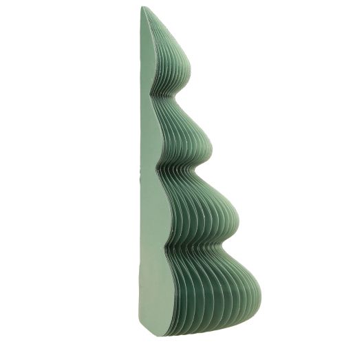 Produkt Choinka Papierowa dekoracja stołu miętowy brokat Ø48cm W60cm