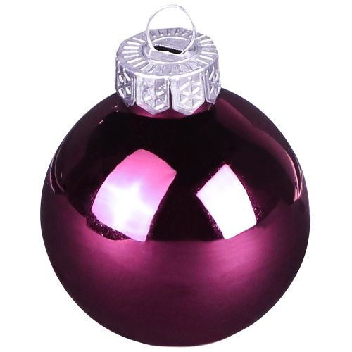Produkt Bombki choinkowe ze szkła Berry Mix Ø6cm 24 szt