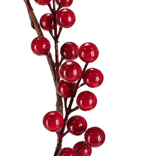 Produkt Girlanda świąteczna sztuczna jagody czerwona 180cm