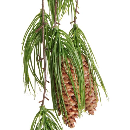 Produkt Girlanda świąteczna sztuczna jodła zielona 6 szyszek 78cm