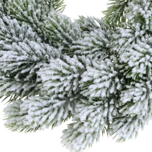 Produkt Wianek bożonarodzeniowy Gałęzie jodłowe Wianek jodłowy sztucznie naśnieżany Ø28cm