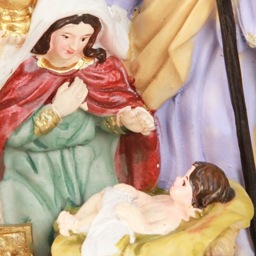 Produkt Szopka bożonarodzeniowa z figurkami Szopka bożonarodzeniowa 15,5×7×20cm