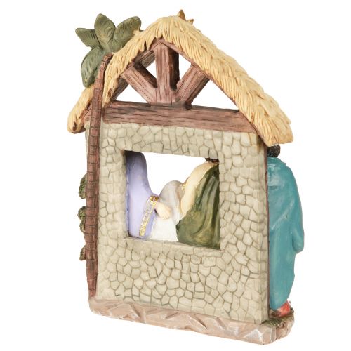 Produkt Szopka bożonarodzeniowa z figurkami Szopka bożonarodzeniowa 15,5×7×20cm