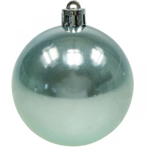 Produkt Bombki plastikowe jasnoniebieskie mix Ø6cm 10 szt