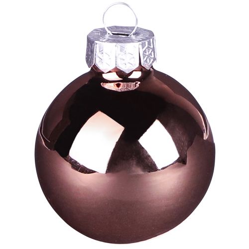 Produkt Bombki świąteczne mieszanka moreli Bombki choinkowe szklane Ø4cm 24 szt