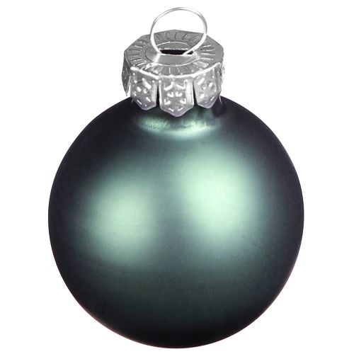 Produkt Bombki choinkowe szklane bombki zielonoszare 4cm 24 szt