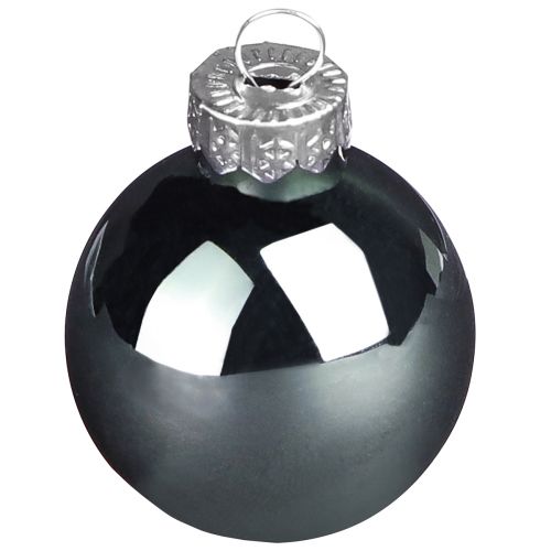 Produkt Bombki choinkowe szklane bombki zielonoszare 4cm 24 szt