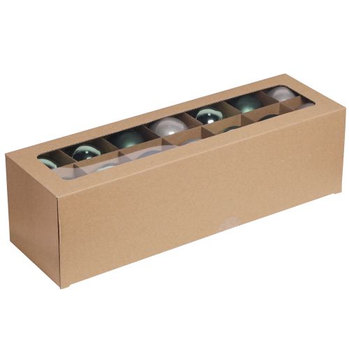 Produkt Bombki choinkowe zielone szare szklane Ø6cm 24 szt.