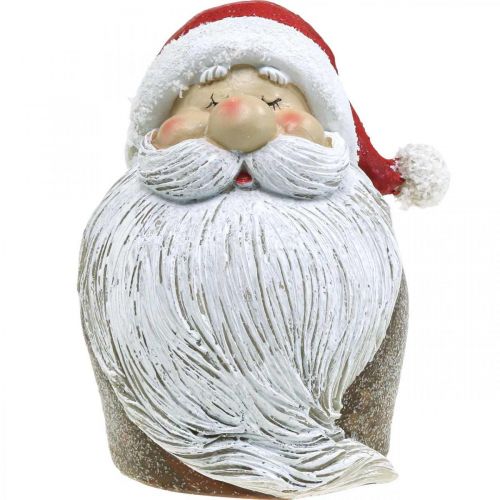 Produkt Figurka Świętego Mikołaja Święty Mikołaj Czerwony, Biały Polyresin 15cm