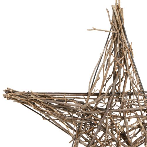 Produkt Poinsecja wykonana z gałęzi, dekoracyjna gwiazda do zawieszenia 50cm