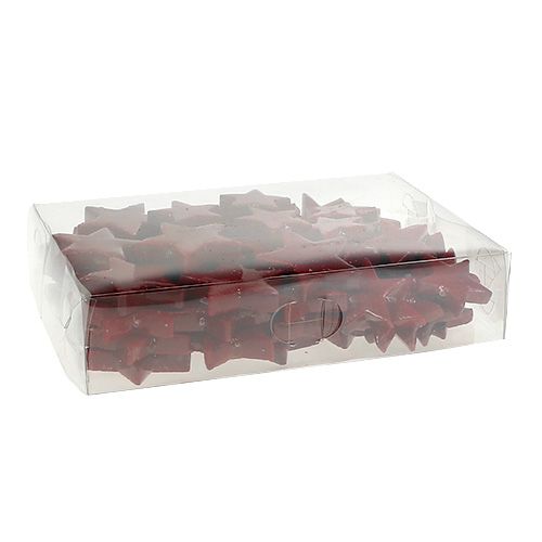 Produkt Poinsecje mix 4-5cm czerwone błyszczące 72 szt