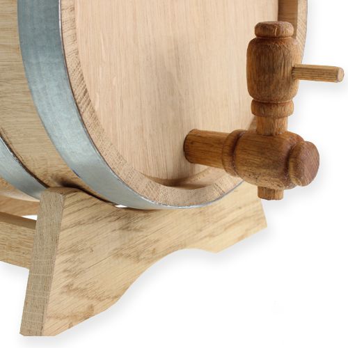 Produkt Beczka drewniana, beczka na wino ze stojakiem 5 litrów