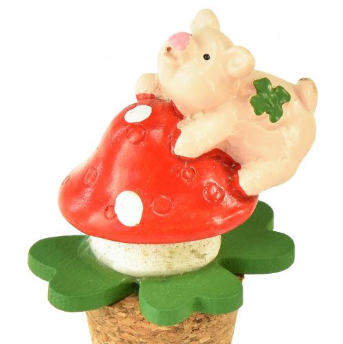 Produkt Korki do wina, korki do szampana, zatyczki do wina, symbole szczęścia, 6,5 cm, 3 sztuki