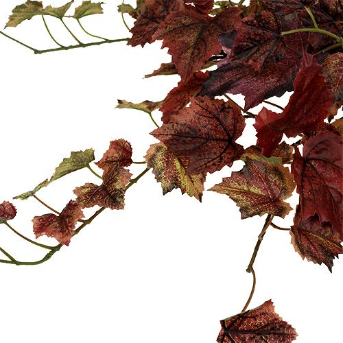 Floristik24 Vine Leaves Hanger Green, Bordeaux 67cm