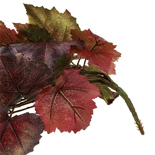 Floristik24 Vine Leaves Hanger Green, Dark Red 100cm