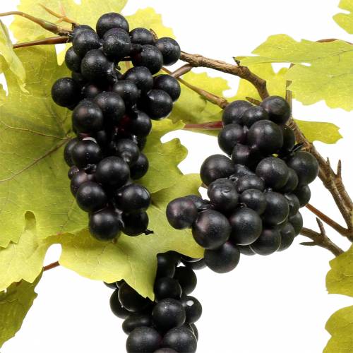 Floristik24 Gałąź winorośli z winogronami 76cm
