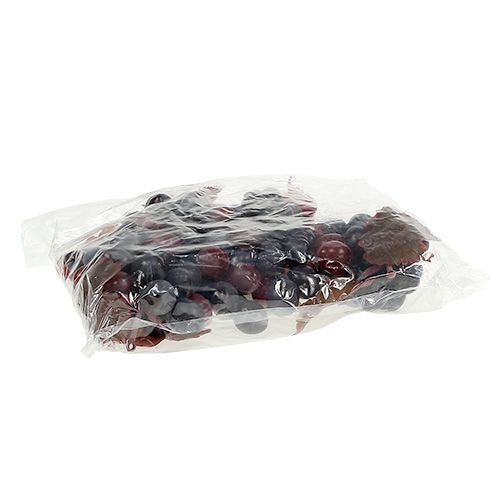 Floristik24 Winogrono ciemnoczerwone 15cm 4szt
