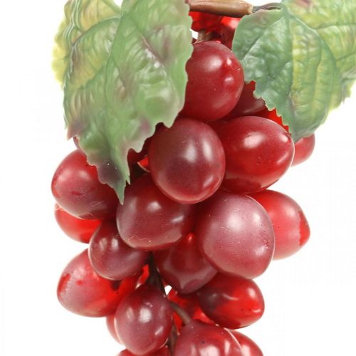 Produkt Deco Grape Czerwone Sztuczne Winogrona Deco Owoce 15cm