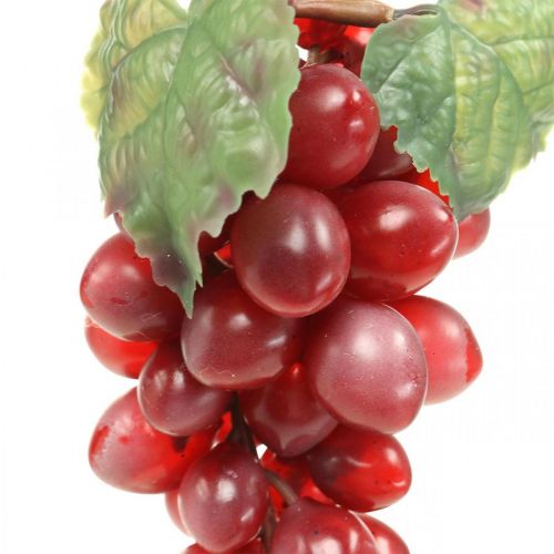 Produkt Dekoracyjne winogrona czerwone sztuczne winogrona ozdobne owoce 15cm