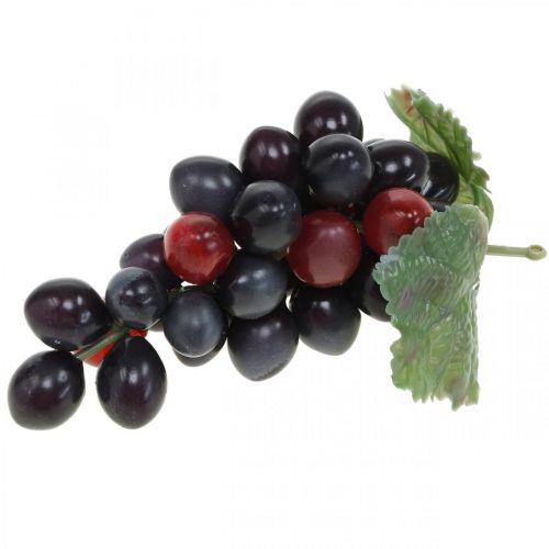 Produkt Winogrona ozdobne Czarne Owoce ozdobne Winogrona sztuczne 15cm