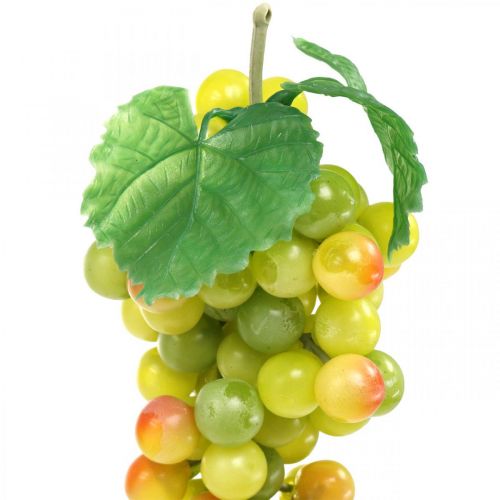 Floristik24 Deco winogrona zielone sztuczne owoce dekoracja witryny sklepowej 22cm