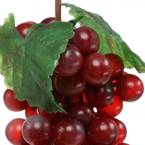 Produkt Winogrono ozdobne czerwone Sztuczne winogrona ozdobne owoce 22cm