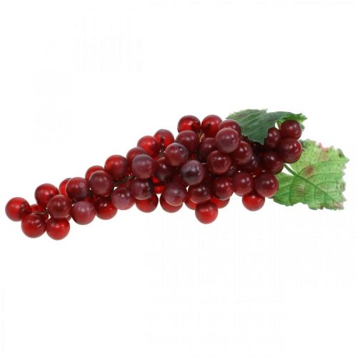 Produkt Winogrono ozdobne czerwone Sztuczne winogrona ozdobne owoce 22cm