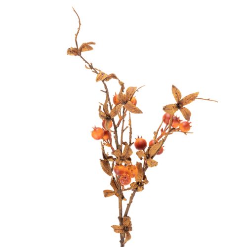 Sztuczna gałązka głogu, ozdoba jesienna, 75 cm kupić | Floristik24.pl