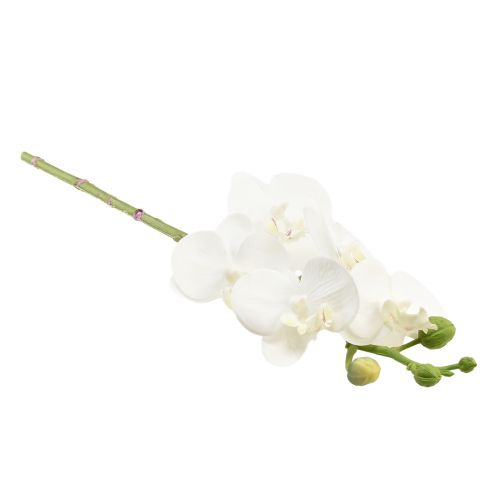 Produkt Biała sztuczna orchidea Phalaenopsis Real Touch 32cm