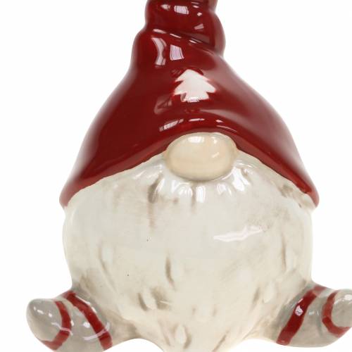 Floristik24 Dekoracja świąteczna ceramiczny skrzat 10cm 2szt.