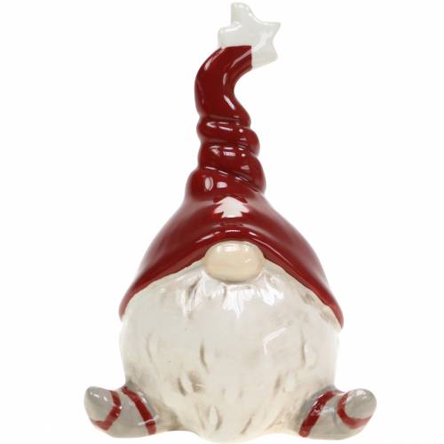 Floristik24 Dekoracja świąteczna ceramiczny skrzat 10cm 2szt.