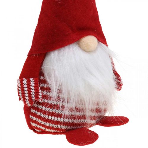Floristik24 Skrzat z brodą, dekoracja adwentowa, skrzat ozdobny H24cm W9cm 3szt.