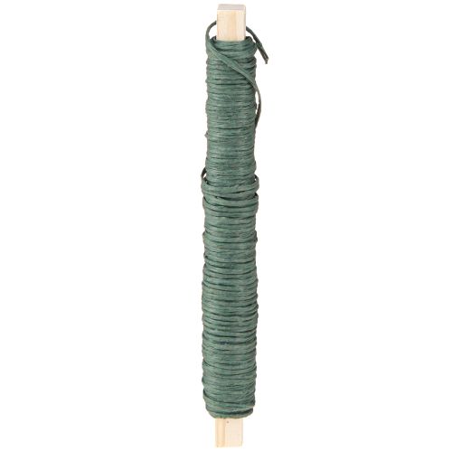 Produkt Drut do owijania zielony drut rzemieślniczy Drut do owijania papieru Ø0,8mm 22m