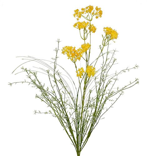 Floristik24 Kwiaty łąkowe żółte L60cm 3szt.