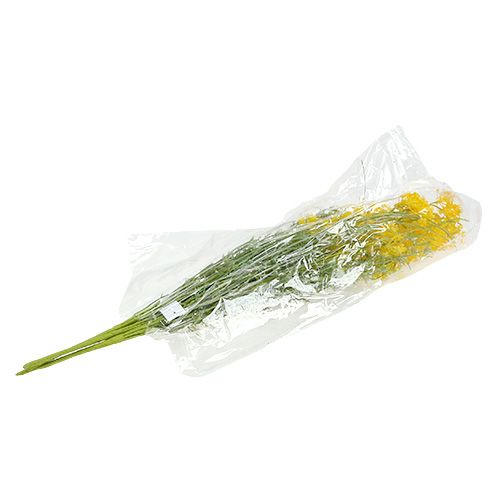 Floristik24 Kwiaty łąkowe żółte L60cm 3szt.