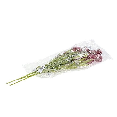 Floristik24 Kwiaty łąkowe czerwone L60cm 3szt.