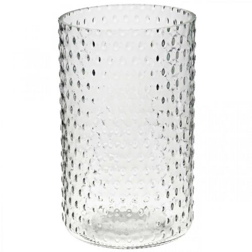 Produkt Wazon na kwiaty, szklany wazon, szkło na świecę, szklana latarnia Ø11,5cm W18,5cm