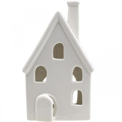 Produkt Lantern House Ceramiczna dekoracja stołu Adwent Biały W18cm