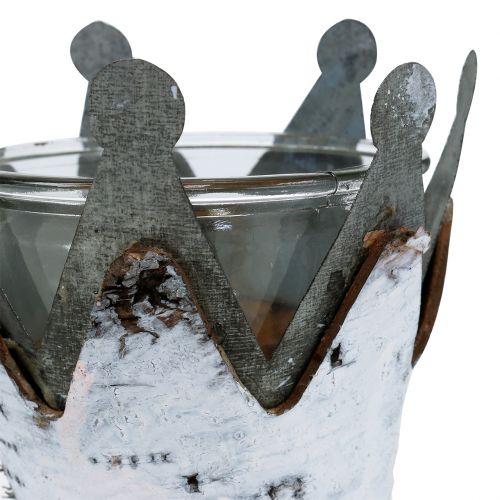 Floristik24 Wiatrówka lekka korona z brzozą Ø11cm H11,5cm 1szt.