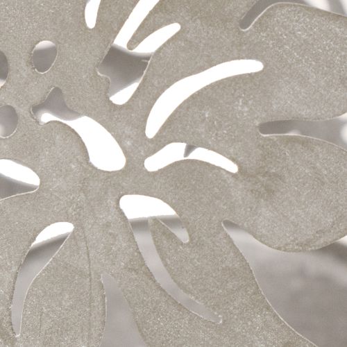 Metalowa wisząca dekoracja wiatrowskaz w kolorze szarym Ø14cm wys.13cm | Floristik24.pl