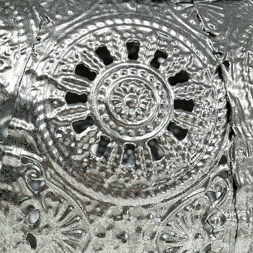 Floristik24 Latarnia srebrna orientalna Ø12cm H9cm