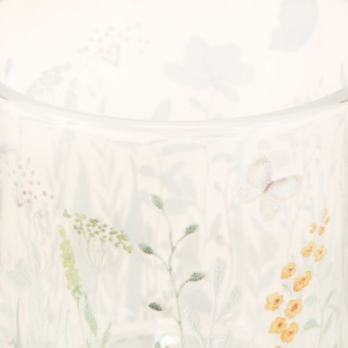 Produkt Elegancka latarnia z motywem motyla, która doda harmonijnego charakteru wnętrzu, 12,5 cm, 4 sztuki