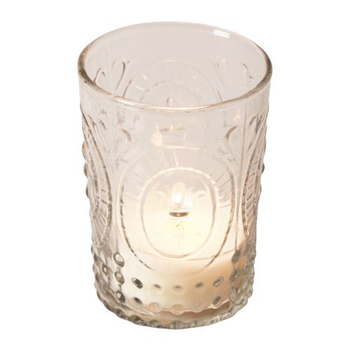 Produkt Latarnia szklana świeca szklana świecznik na tealighty Ø7,5cm W10cm