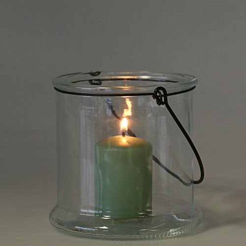 Produkt Lampion szklany do zawieszenia Ø12cm W12,5cm 2szt