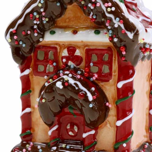 Floristik24 Latarnia Crispy House Bisquit, Brown H16cm