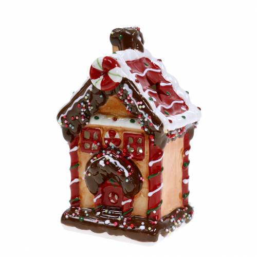 Floristik24 Latarnia Crispy House Bisquit, Brown H16cm