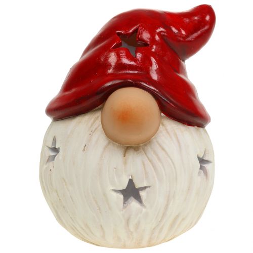 Floristik24 Latarnia Święty Mikołaj Ø15cm W19cm