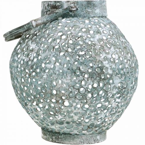 Produkt Metalowa latarnia, latarnia, świecznik antyczny wygląd Ø15cm W22cm