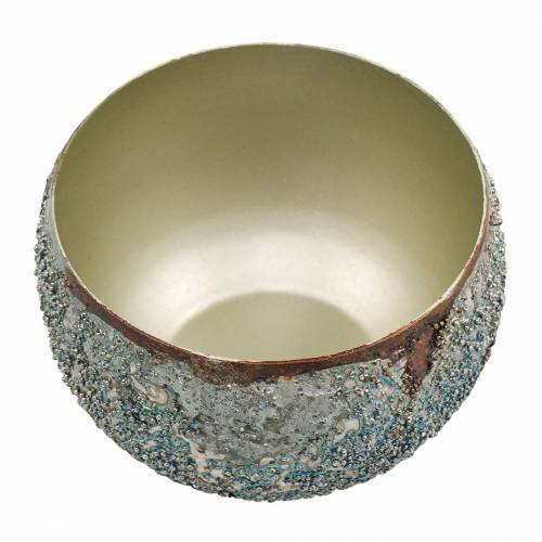 Floristik24 Latarnia metalowa kolorowa Ø10cm H6,5cm
