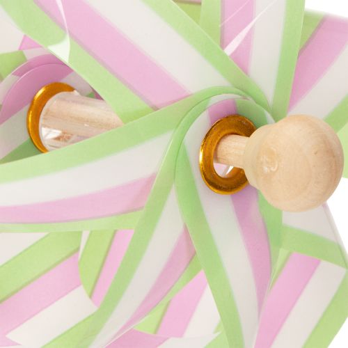 Produkt Palik ogrodowy wiatraczek, atrakcyjna dekoracja na patio, do ogrodu i na balkon, 47 cm, 3 sztuki